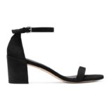 Stuart Weitzman Women The Simple Sandal 65mm Heel Height-Black