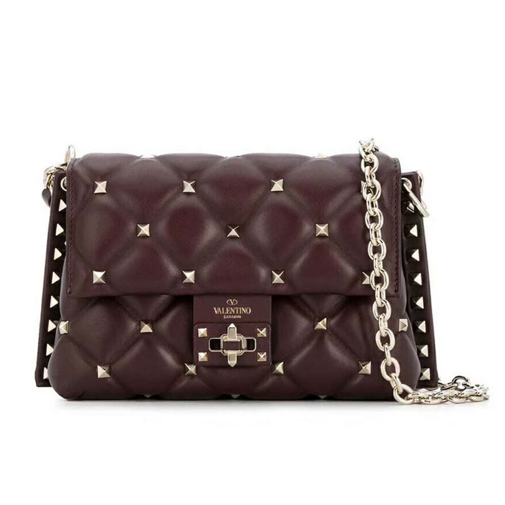 valentino burgundy bag