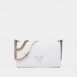 Versace Palazzo Cross-Body Bag in Nappa Leather-White
