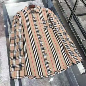 burberry_men_classic_fit_patchwork_cotton_poplin_shirt-brown_5_