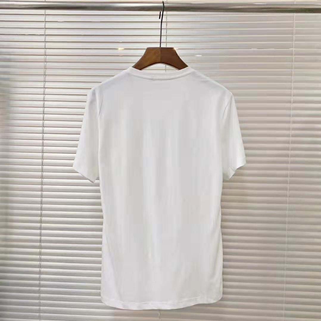 Burberry Men Monogram Motif Cotton Oversized T-Shirt-White