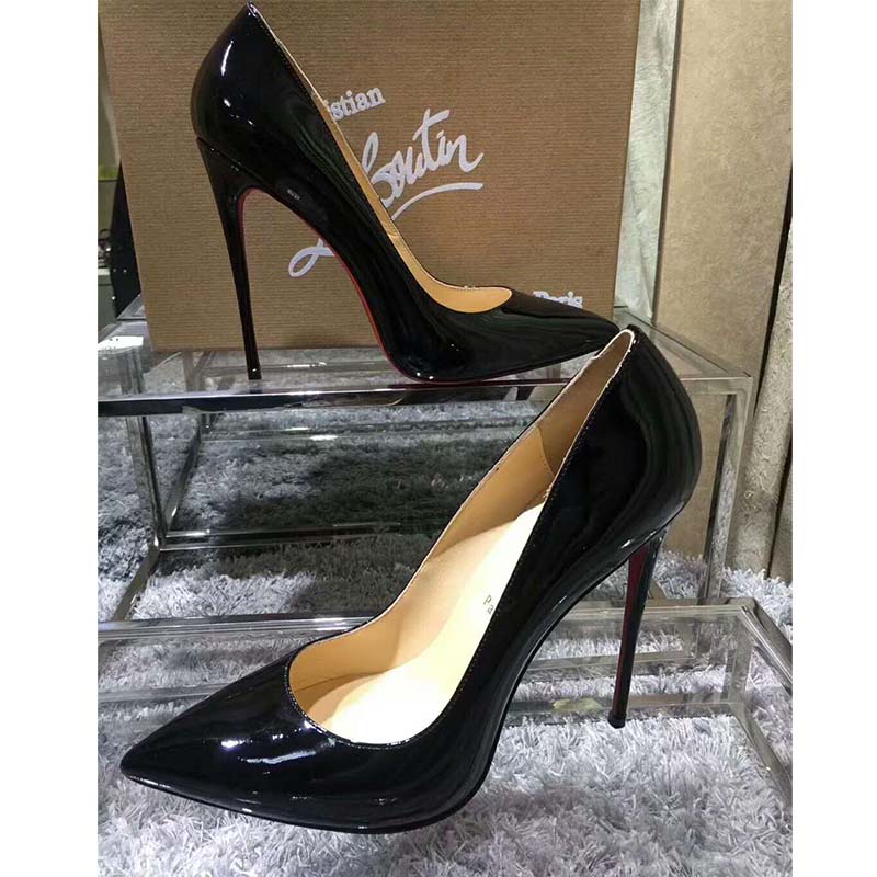 Christian louboutin decollete outlet 554 100mm pumps black