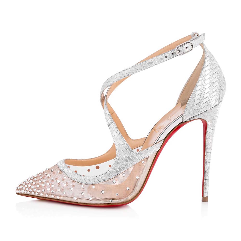 Christian louboutin twistissima strass sale