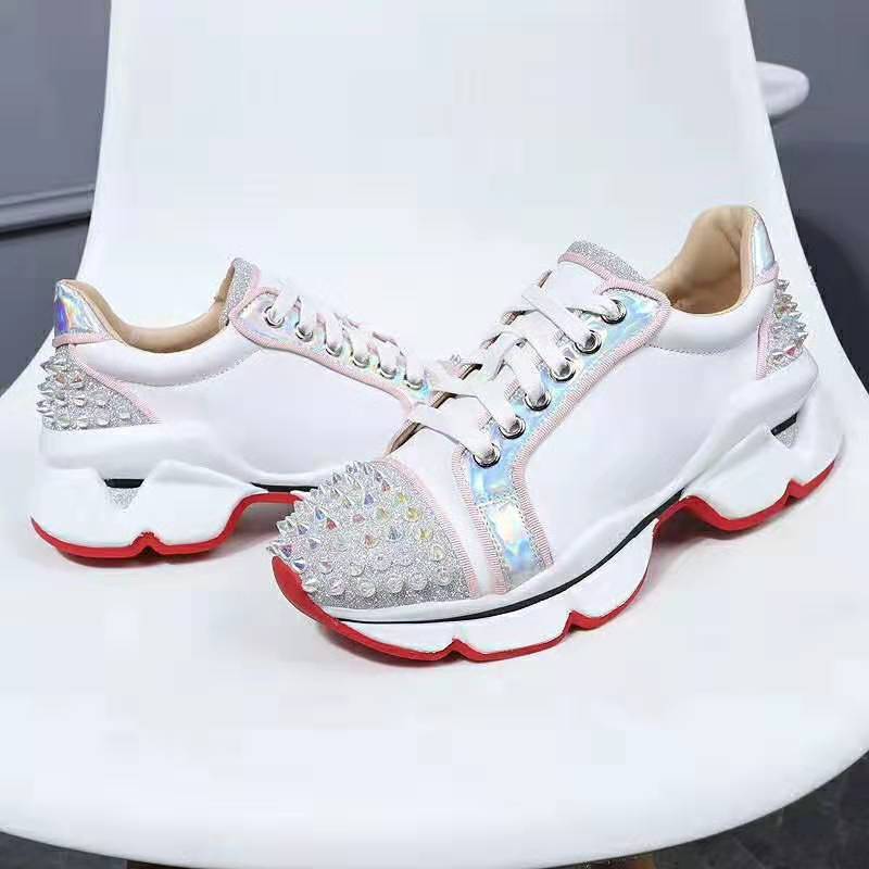 Christian Louboutin Women Shoes Vrs 2018 Sneakers White