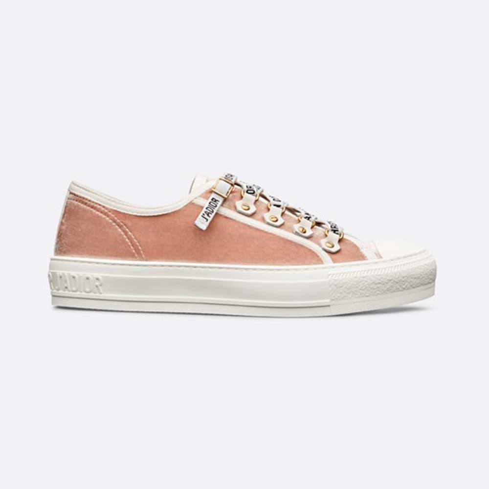 Dior Women Walk'N'Dior Velvet Sneaker 