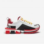 Dolce Gabbana D&G Women Shoes Multicolor Super King Sneakers