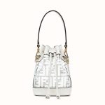 Fendi Women MON TRESOR PU Mini-Bag-White