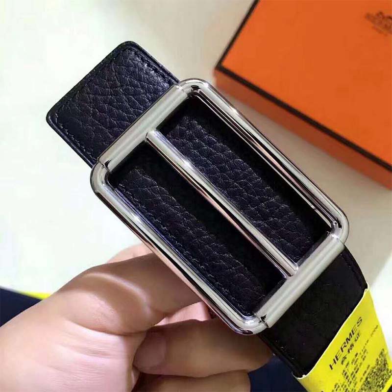 Hermes Men H Rouleau Belt Buckle & Reversible Leather Strap 32 mm - Image 2