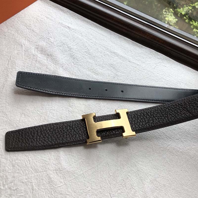 Hermes Men Quizz Belt Buckle & Reversible Leather Strap 32 mm - Image 5