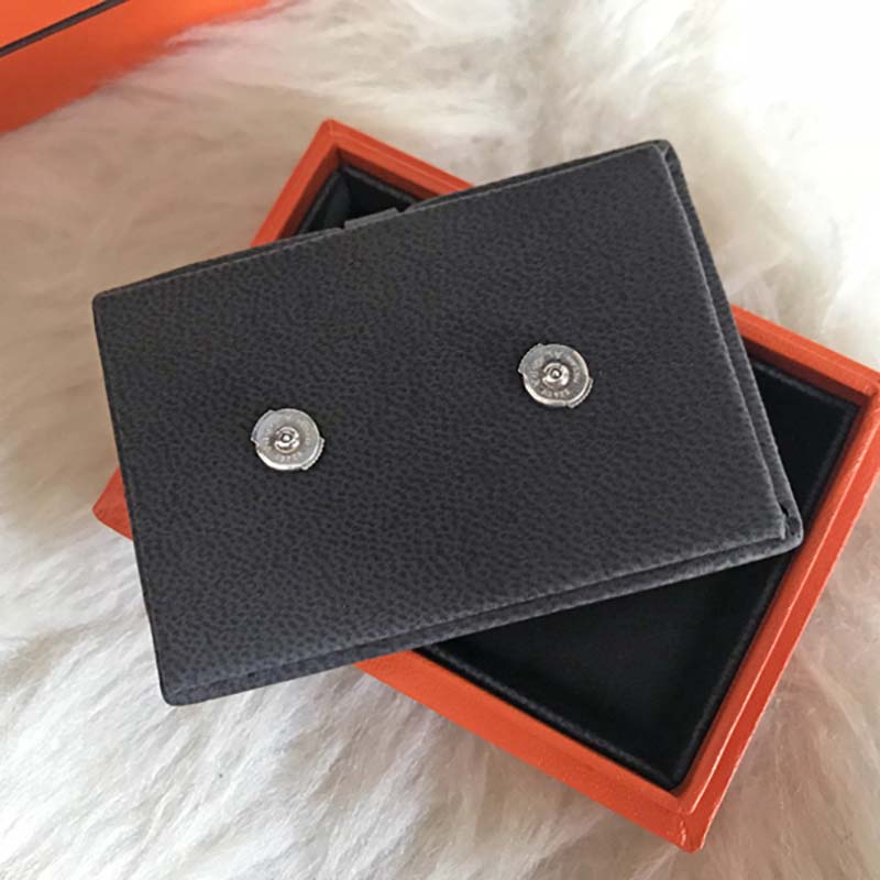 Hermes Women Chaine D'Ancre Earrings Very Small Model Jewelry Silver - Image 7
