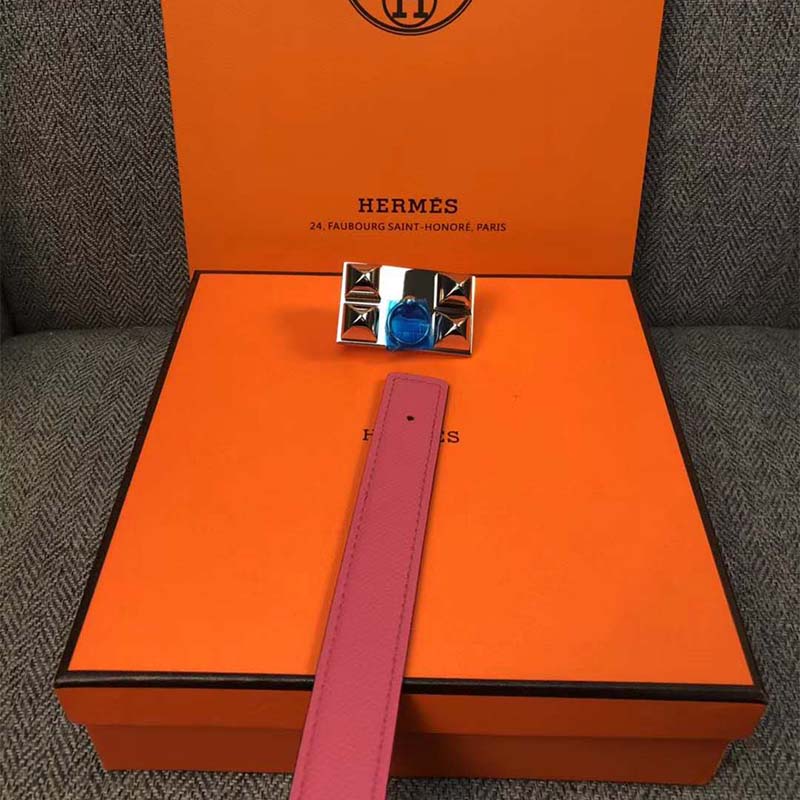 Hermes Women Collier De Chien Belt Buckle & Reversible Leather Strap 24 mm - Image 6