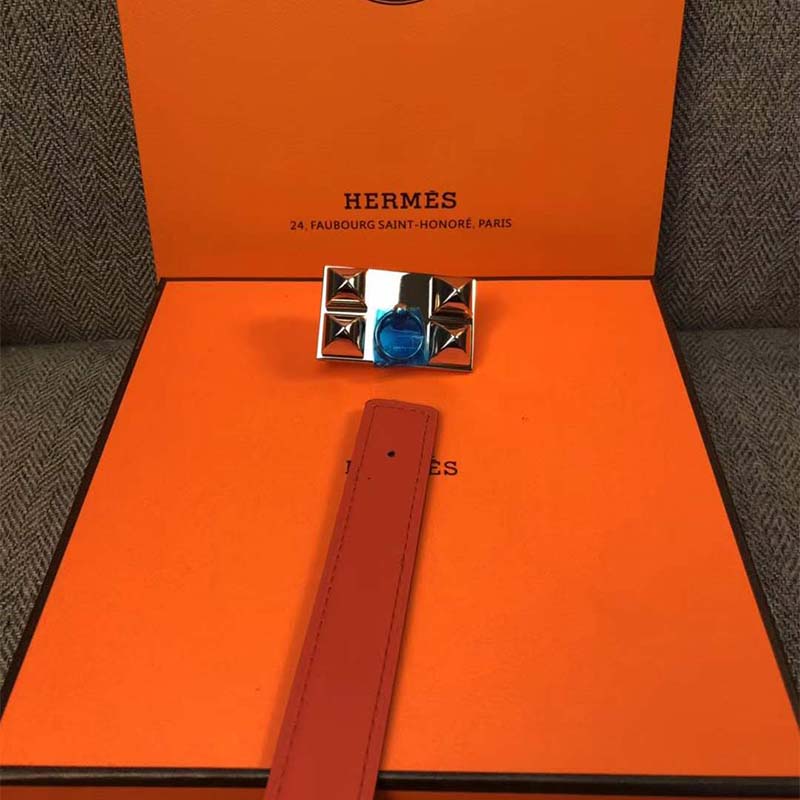 Hermes Women Collier De Chien Belt Buckle & Reversible Leather Strap 24 mm - Image 5