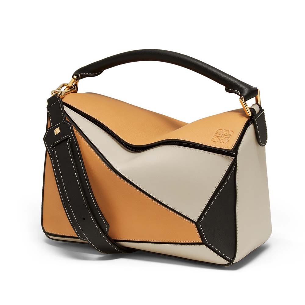 Loewe Women Puzzle Bag Amber/Light Oat