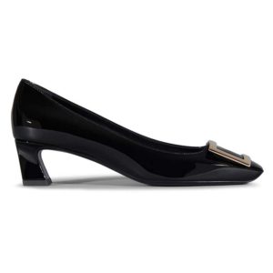 Roger Vivier Women Belle Vivier Trompette Pumps Patent Leather-4.5cm-Black