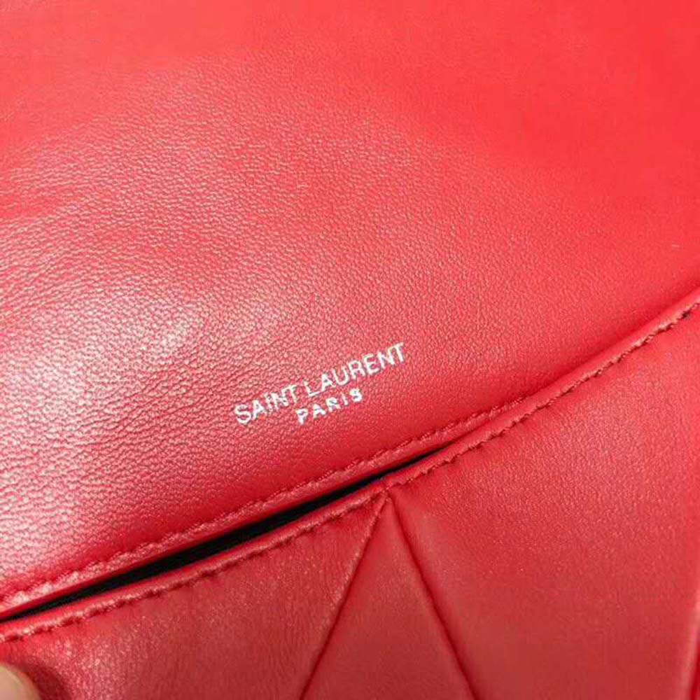 Saint Laurent YSL Women Jamie Medium "Carre Rive Gauche" Lambskin - Image 8