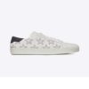 Saint Laurent YSL Women Court Classic SL/06 Metallic California Sneakers Leather