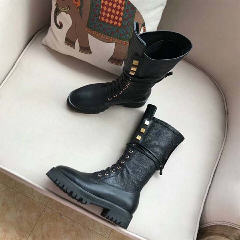 Stuart Weitzman Women Shoes The Elspeth Boot 40mm Heel Hight-Black - Image 2
