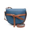 Loewe Women Gate Bag in Soft Grained Calf Leather-Blue