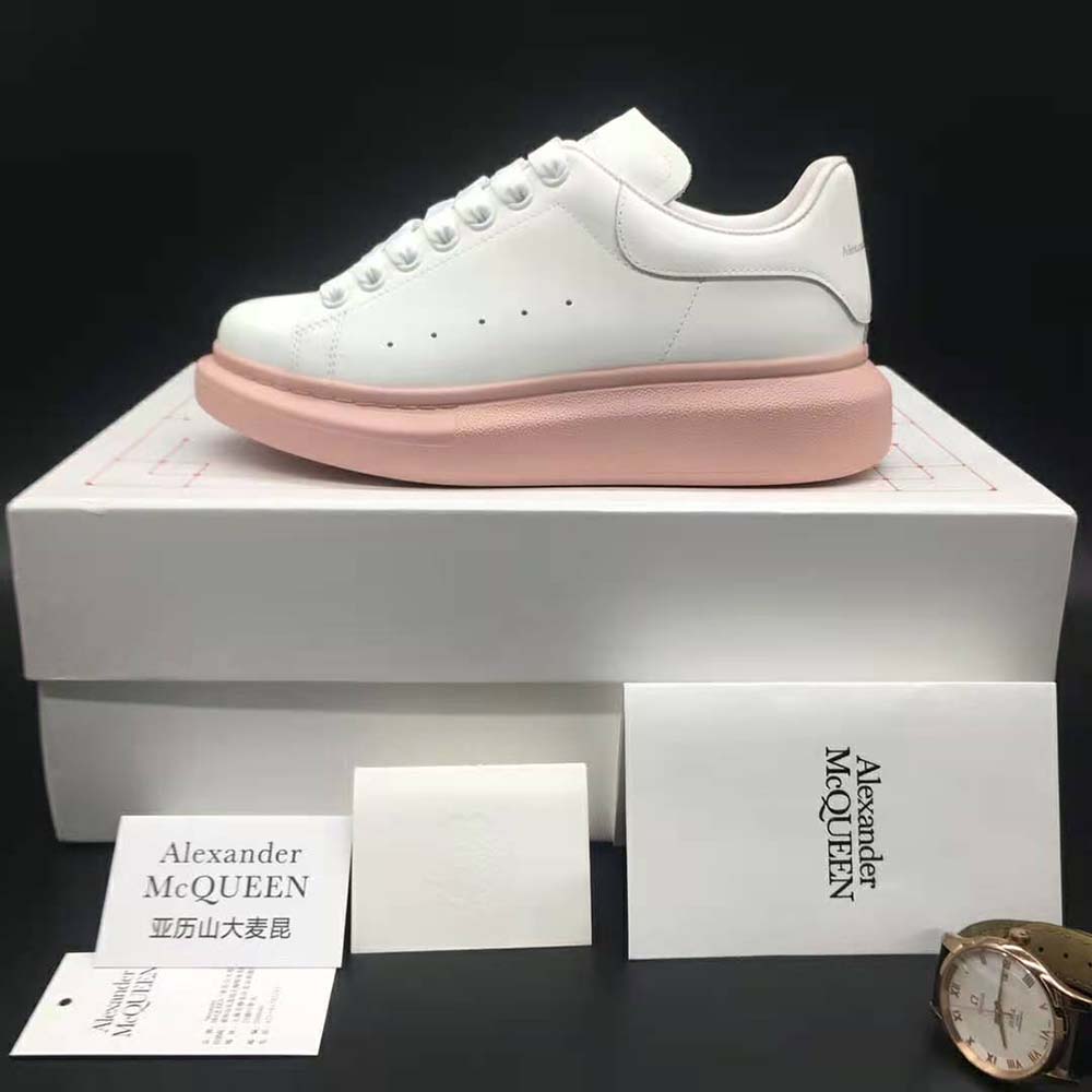 alexander mcqueen oversized pink