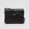 Burberry Women Large Leather Grace Bag-Black