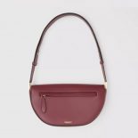 Burberry Women Small Leather Olympia Bag