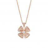 Bvlgari Women Fiorever 18 KT Rose Gold Necklace