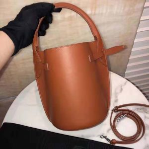 Big Bag Nano Bucket in smooth calfskin