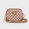 Celine Women Camera Bag in Textile with Triomphe Embroidery