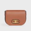 Celine Women Medium Maillon Triomphe Bag in Natural Calfskin