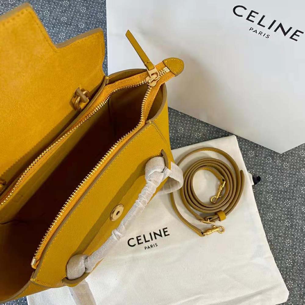 Celine Micro Belt Bag Grey Grained Calfskin Gold Hardware – Coco Approved  Studio