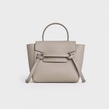 Celine Women Pico Belt Bag in Grained Calfskin
