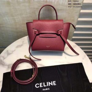 Celine, Bags, Celine Pico Belt Bag In Grained Calfskin