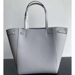 Celine Soft Grained Calfskin Small Belt Cabas Phantom Mineral