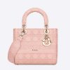 Dior Medium Lady D-Lite Bag Cannage Embroidery
