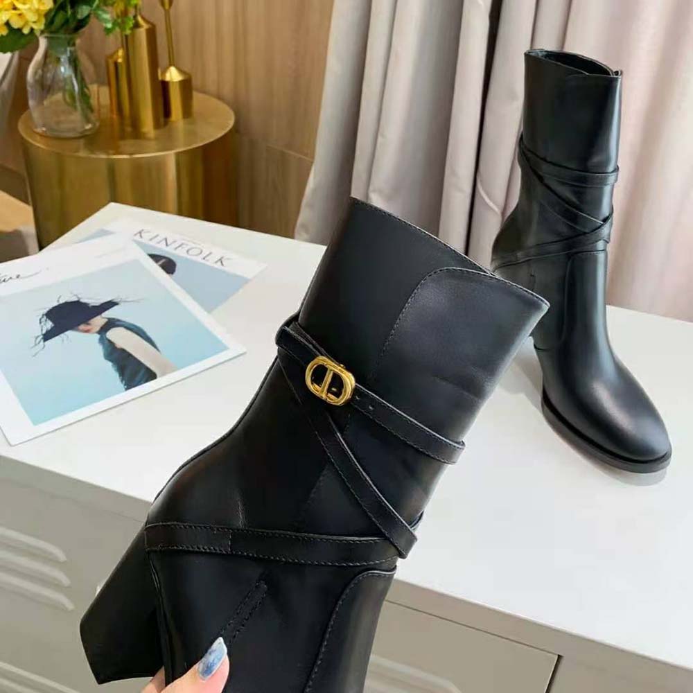 Dior Empreinte Heeled Ankle Boot