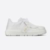 Dior Women Dior-Id Sneaker White Rubber and Calfskin