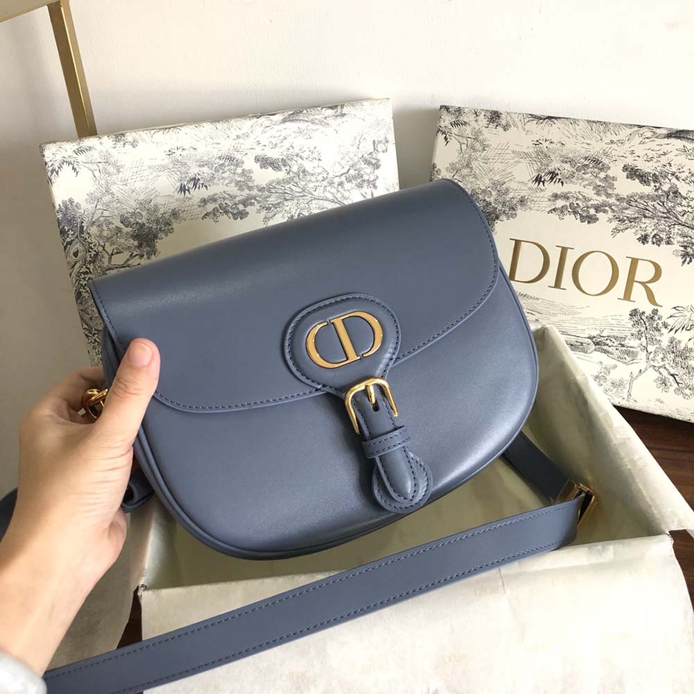 Dior Bobby  Dior Womens Dior Bobby East-West Bag Bright Blue Box Calfskin  ~ Antoniaweir