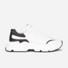 Dolce Gabbana D&G Men Daymaster Sneakers in Nappa Calfskin-Black