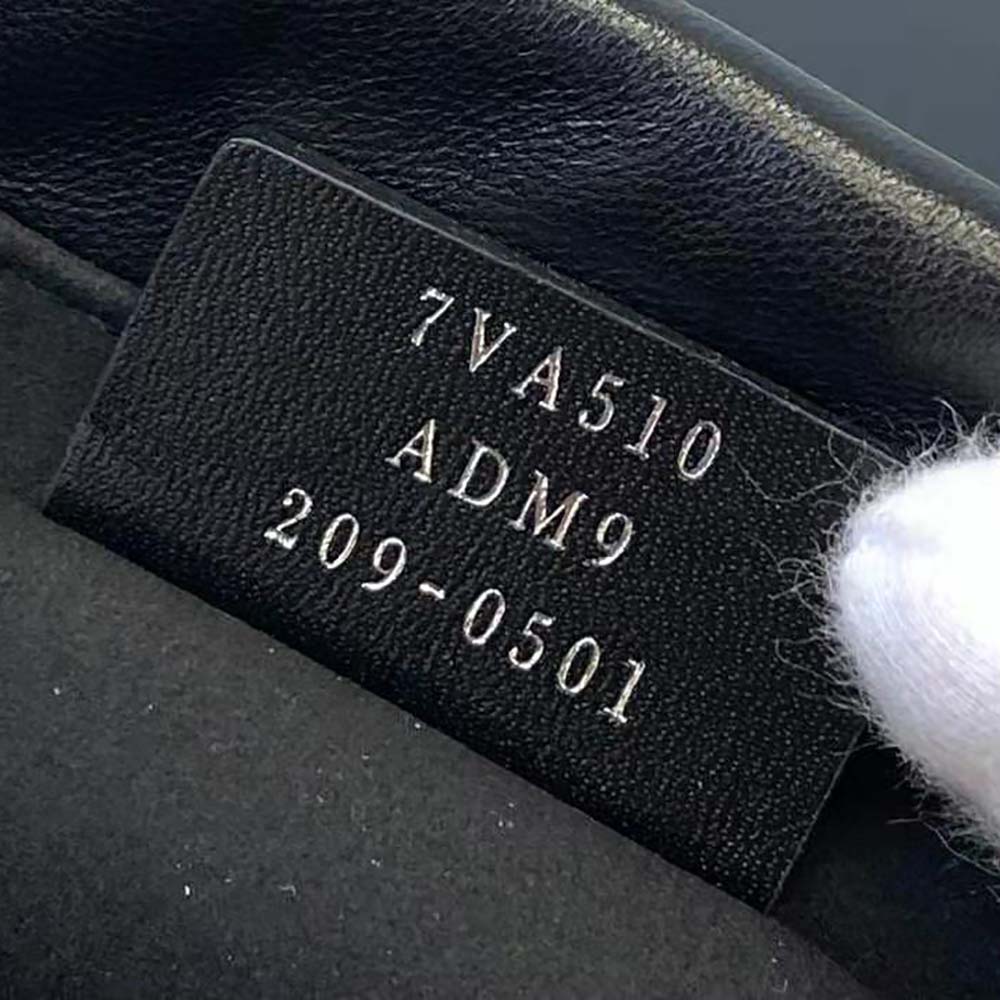Fendi Men Fendi Pack Small Pouch Nappa Leather Bag-Black 6 Fendi Men Fendi Pack Small Pouch Nappa Leather Bag-Black - Image 6