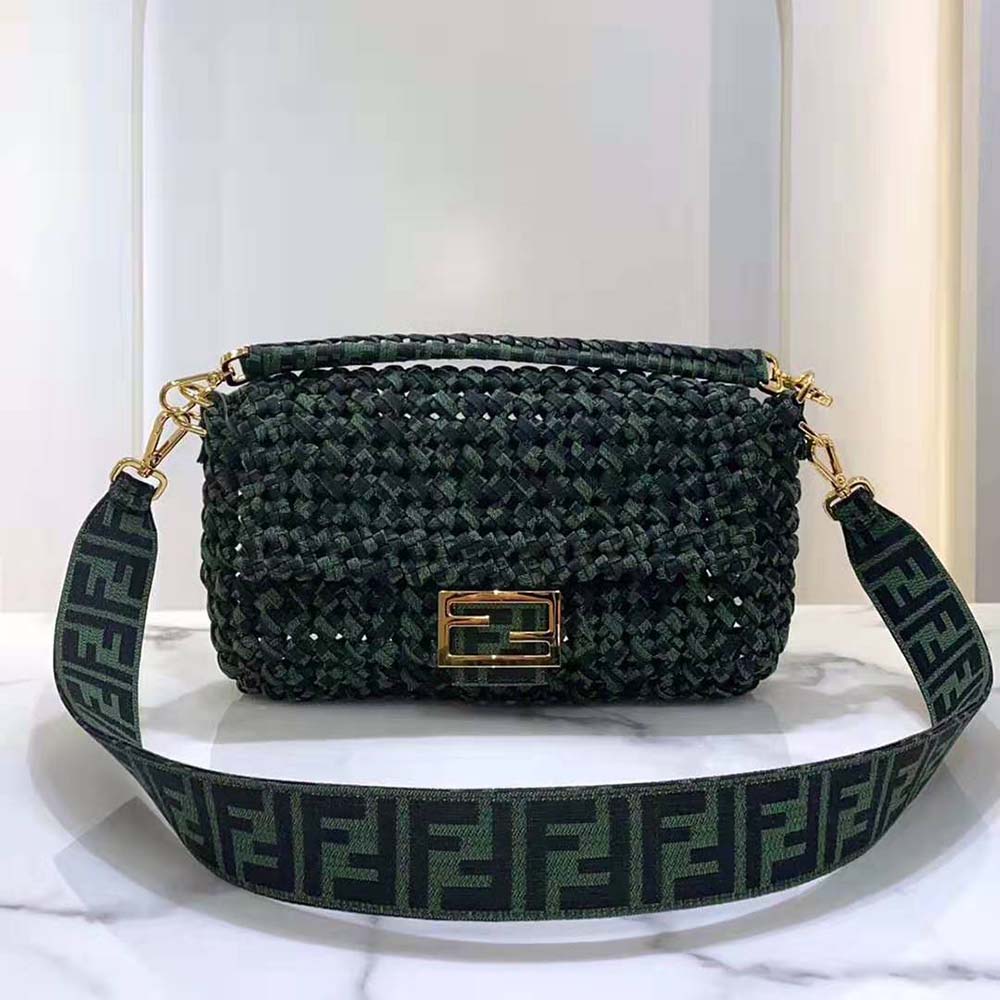 fendi baguette woven