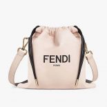 Fendi Women Fendi Pack Small Pouch Pink Nappa Leather Bag