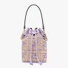 Fendi Women Mon Tresor Raffia Mini-Bag