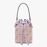 Fendi Women Mon Tresor Raffia Mini-Bag