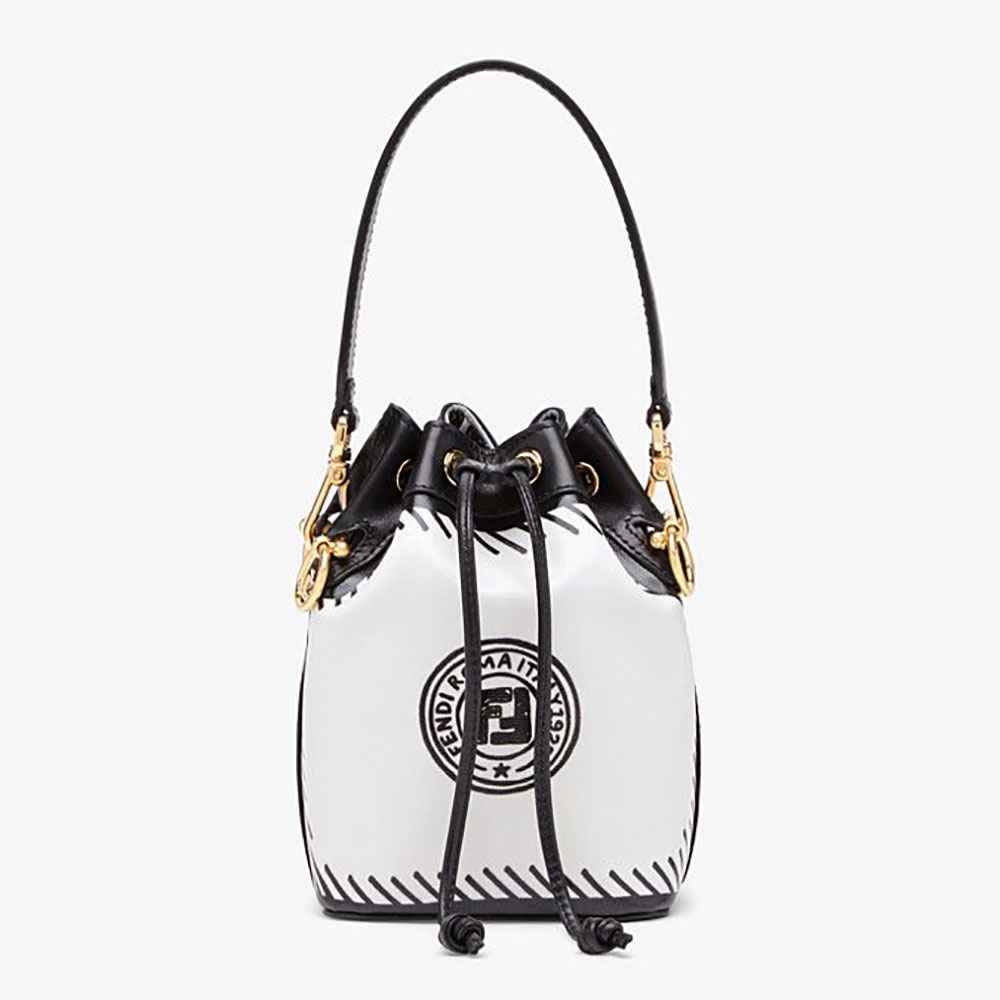 fendi bags black and white