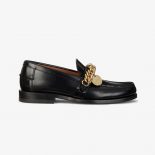 Givenchy Women Loafers in Leather with Chain-Black