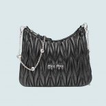 Miu Miu Women Small Matelassé Nappa Leather Shoulder Bag