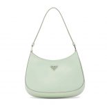 Prada Cleo Brushed Leather Shoulder Bag