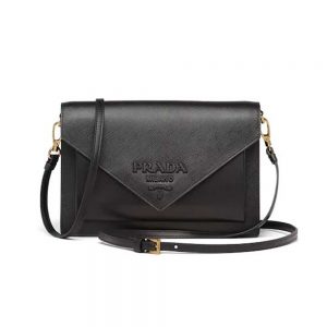 Prada Saffiano leather mini bag - Black