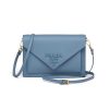 Prada Ladies Saffiano Leather Mini Bag-Blue 11 Prada Ladies Saffiano Leather Mini Bag