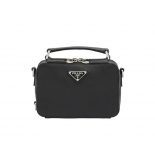Prada Men Prada Brique Saffiano Leather Cross-Body Bag